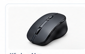 Wireless Mouse (Ergonomic Silent)