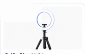 Selfie Ring Light (With Tripod Stand)