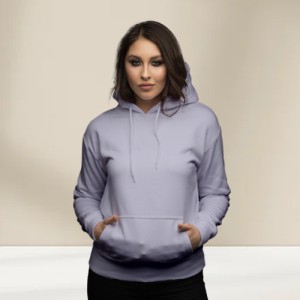 SnowSoft Ladies Hoodie (Baby Pink)