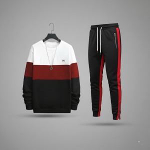 Men's Full Sleeve T-shirt & Trouser (2 Pcs)