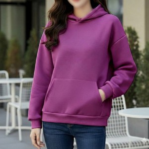 SnowSoft Ladies Hoodie (Magenta)