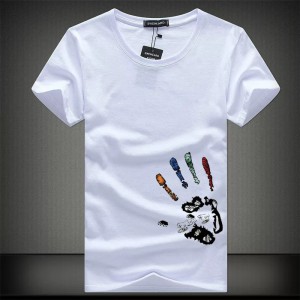 Stylish Half Sleeve Jersey Fabrics T-Shirt For Men