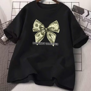 Lovely Drop shoulder T shirt for Women