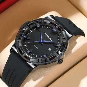 Crrju 5030 Premium Silicone Strap Watch