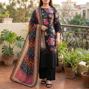 ANAYA HOOR Rigging Digital printed cotton 3 Piece