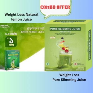 Combo Pure Slimming Juice Weight Loss 120gm @ Food Lemon juice Weight Loss 120gm