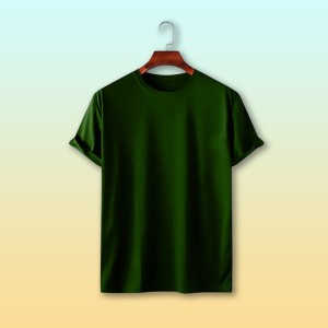 Men's Premium Solid T-Shirt- green
