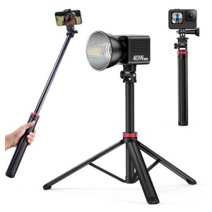 Ulanzi MT-79 6.5ft Portable Light Stand – Lightweight Aluminum Extendable Tripod Stand with 1/4" Screw & Compact Foldable Design for Studio Lighting & Vlogging