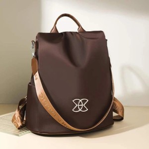 Women Large Capacity Outdoor Tote Bag (coffee / brown)