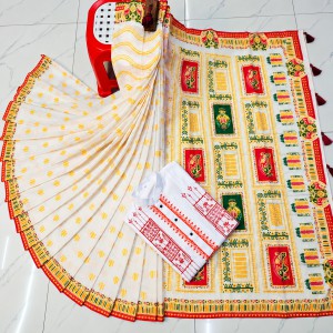 Special Puja Collection: Traditional Art Print Couple Set