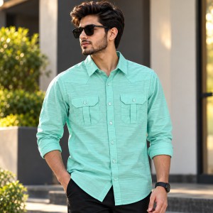 Premium Lap Seam Double Pocket Shirt