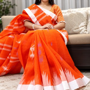 Traditional Authentic Sylheti Handloom Cotton Manipuri Saree (Regular Range)
