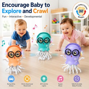 Dancing Jellyfish Toy with Lights & Music