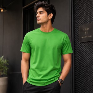 Premium Green Jersey T-Shirt – Lightweight & Breathable