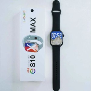 S10 Max Laxasfit Smart Watch – 2.29" AMOLED Display, NFC, Bluetooth Calling & Wireless Charging