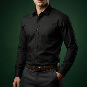 Premium Formal Shirt (Black)
